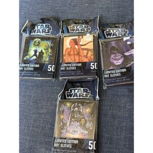 Star Wars Fantasy Flight 4 Limited Edition Art Sleeves200‎ Ct  Multiple Designs